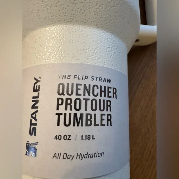 STANLEY QUENCHER PROTOUR FLIP STRAW TUMBLER, 40OZ- CREAM MOON - Picture 5 of 10